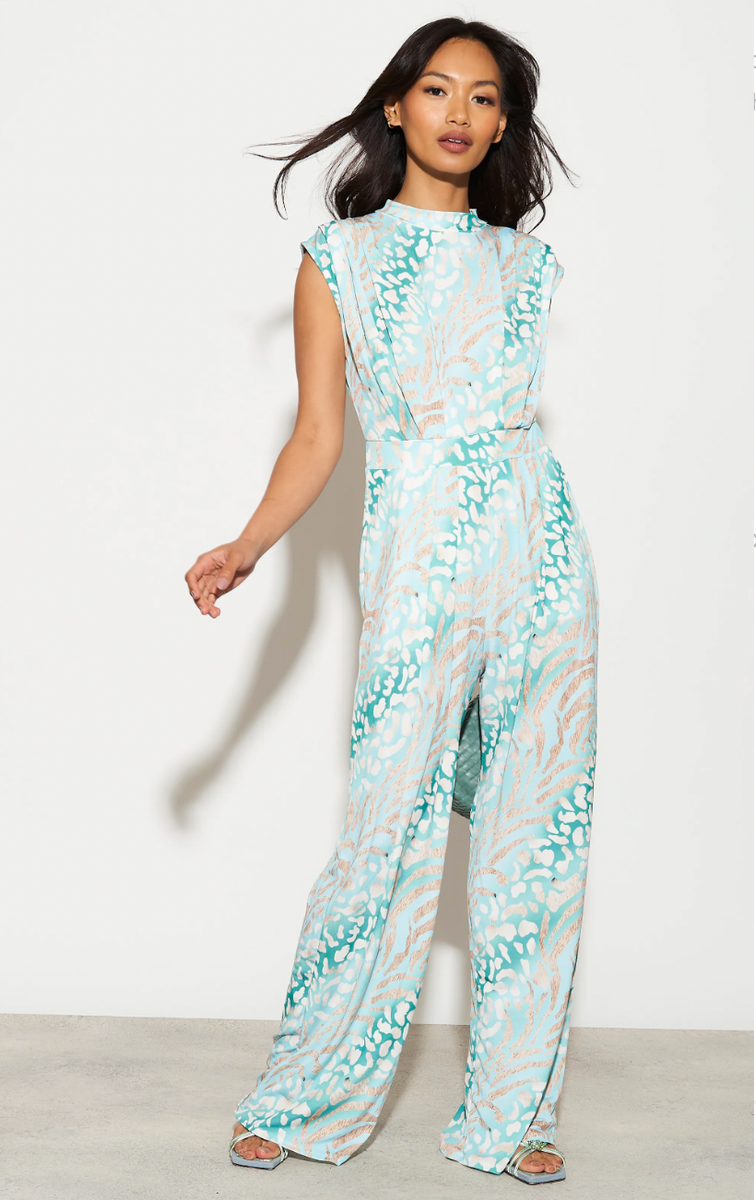 Fashion High Elastic Casual Jumpsuit main image 0