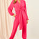 Jessica Wrap Jumpsuit in Pink