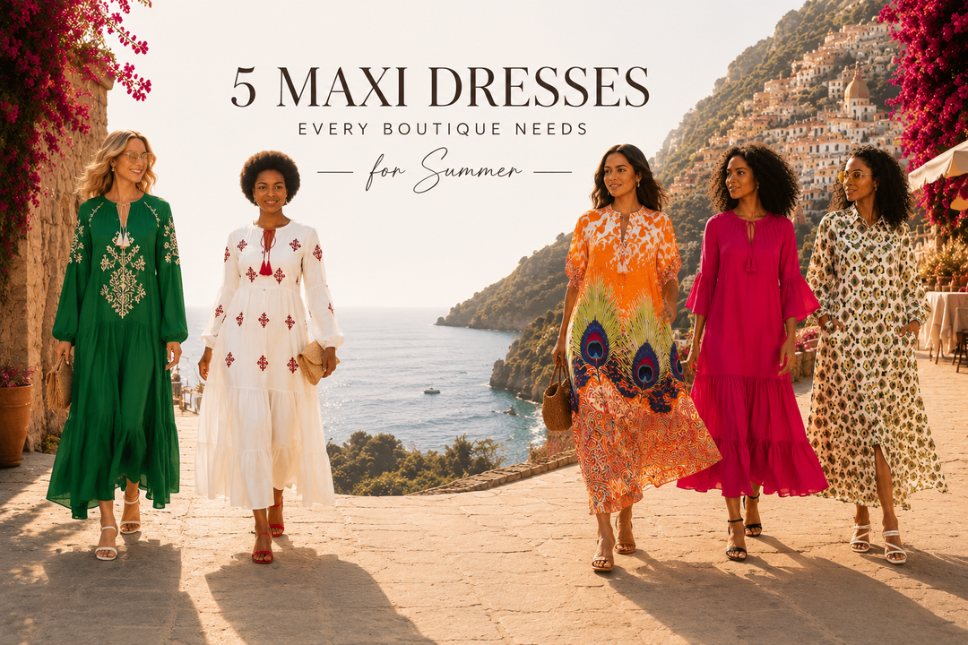 5 Maxi Dresses Every Boutique Needs for Summer