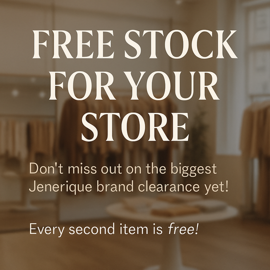 FREE STOCK FOR YOUR STORE