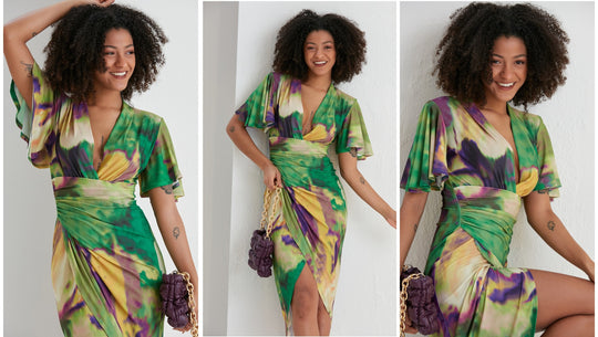 Summer Trend-Angel Sleeve Dresses