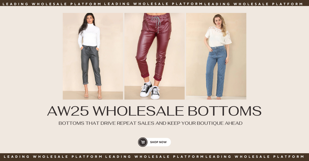 Wide-leg, Cargos & Slim Fits — Your Customers’ Everyday Staples
