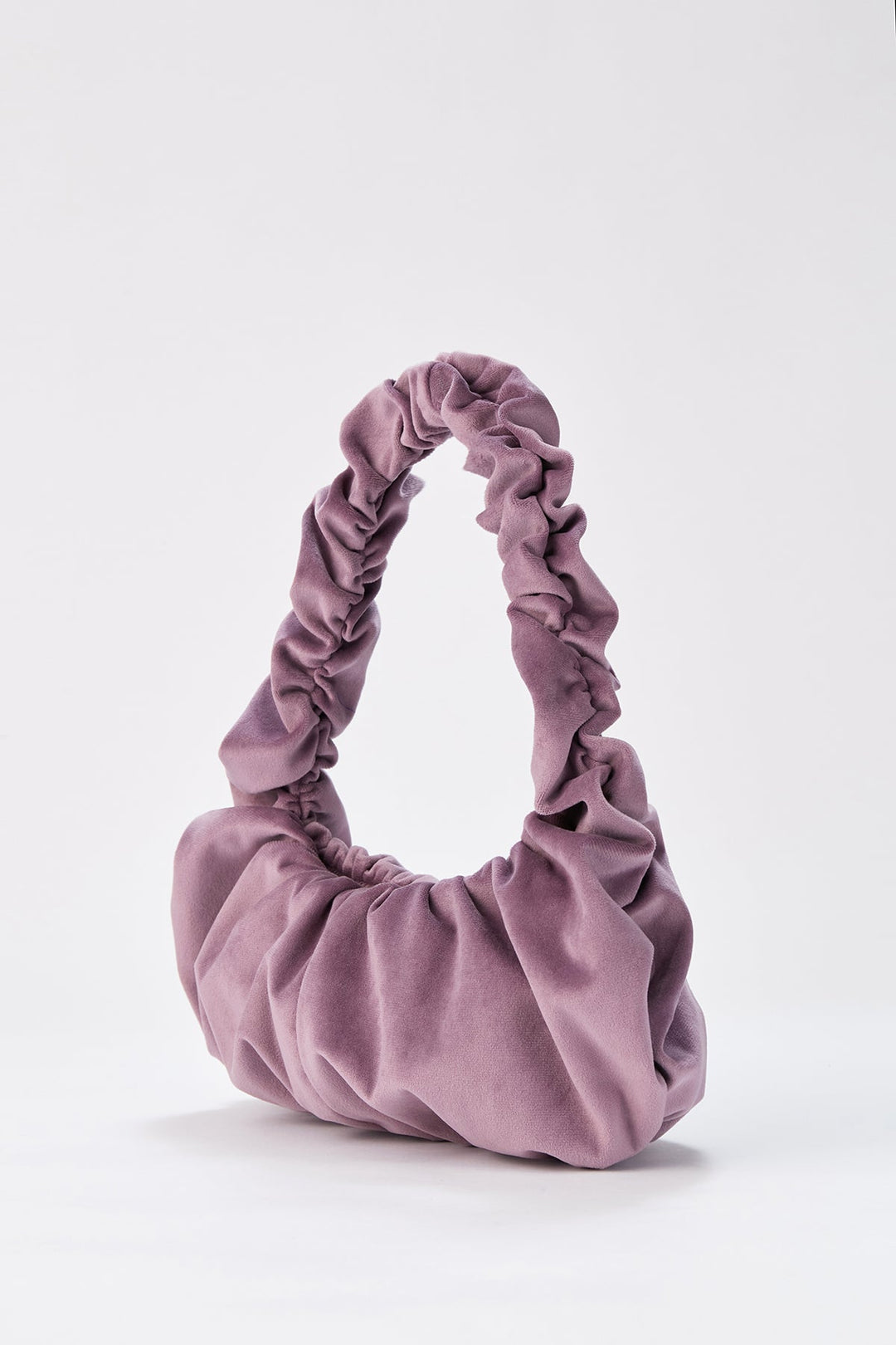 Pleated Shoulder Bag - Lilac
