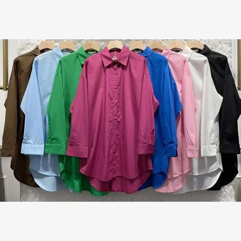 (2P.PACK) Pure Cotton Layering Shirt - jqwholesale.com