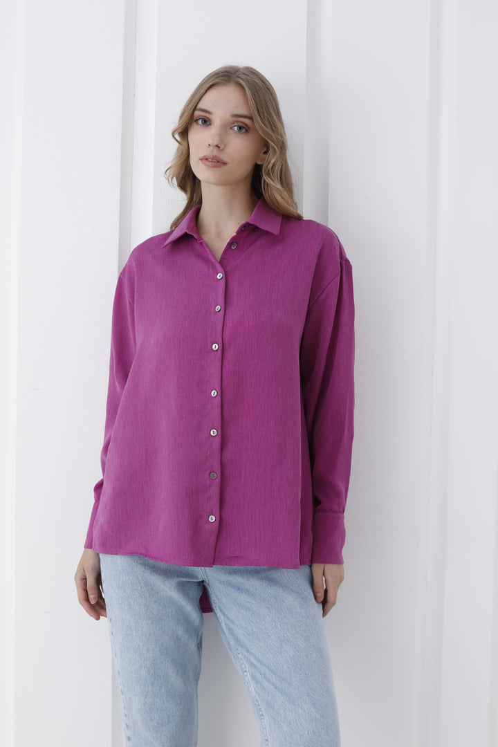 Women’s Tencel Oversized Shirt