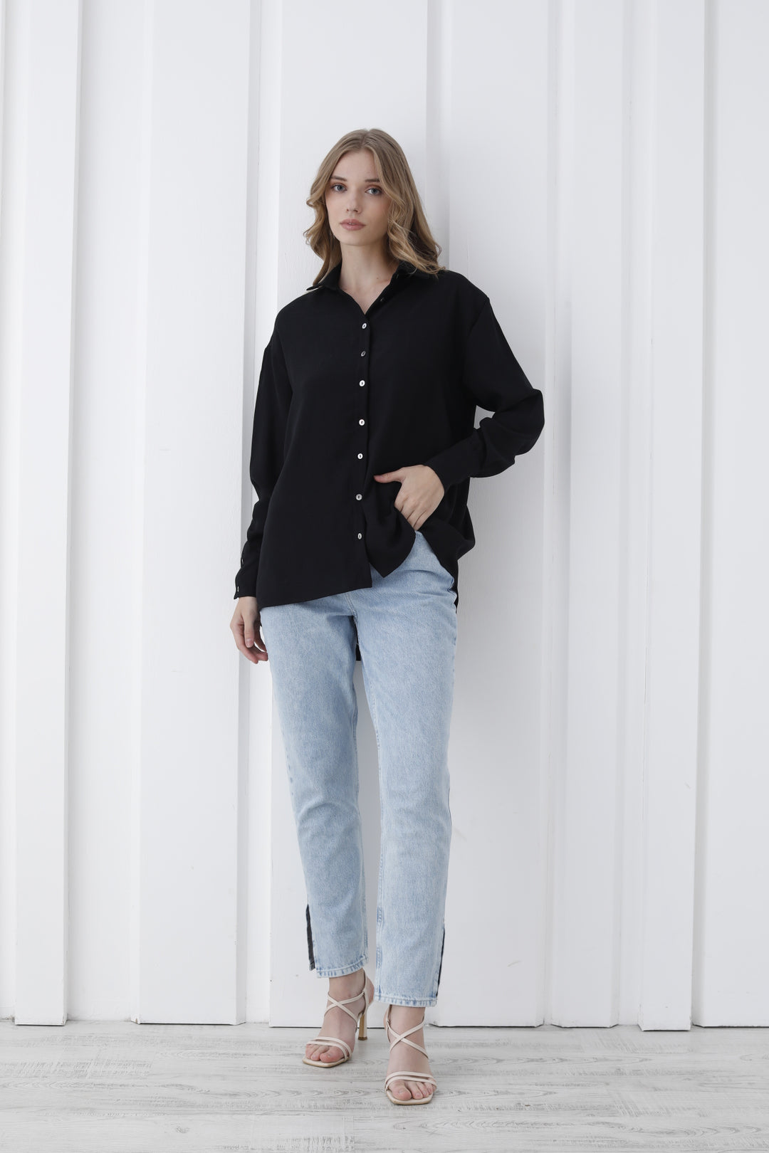 Women’s Tencel Oversized Shirt