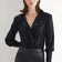 Sparkle Black Long Sleeve Bodysuit