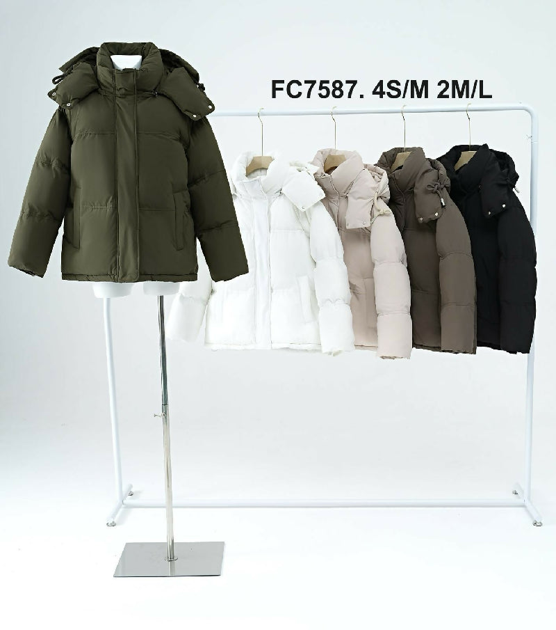 Classic Hooded Puffer Jacket - jqwholesale.com