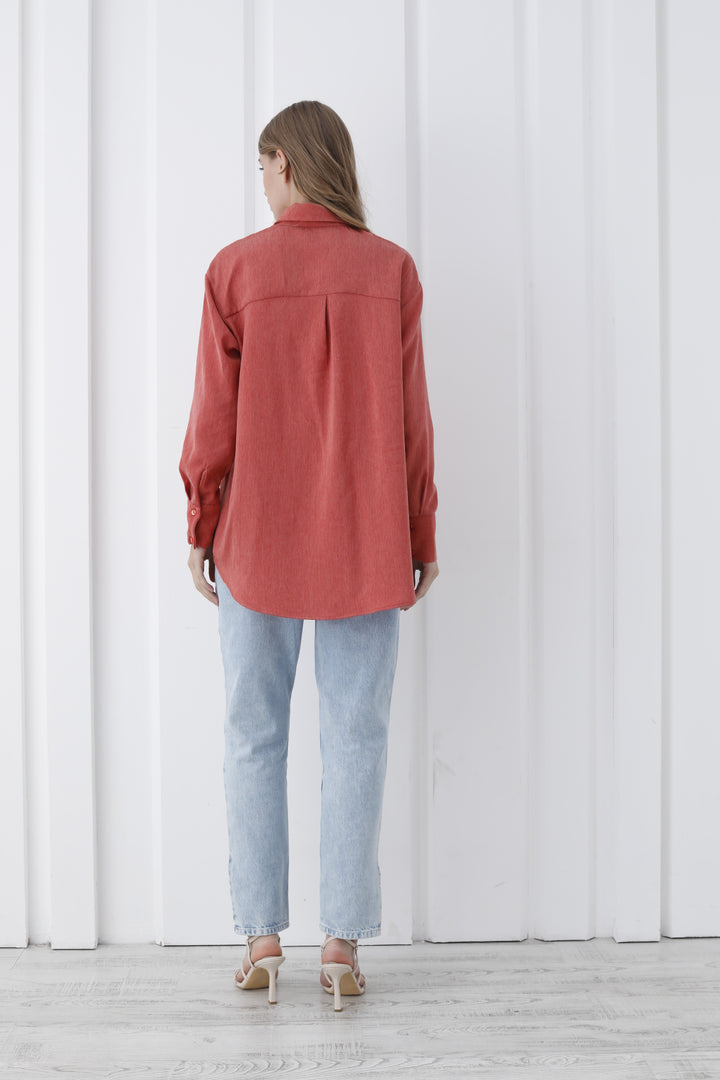 Women’s Tencel Oversized Shirt