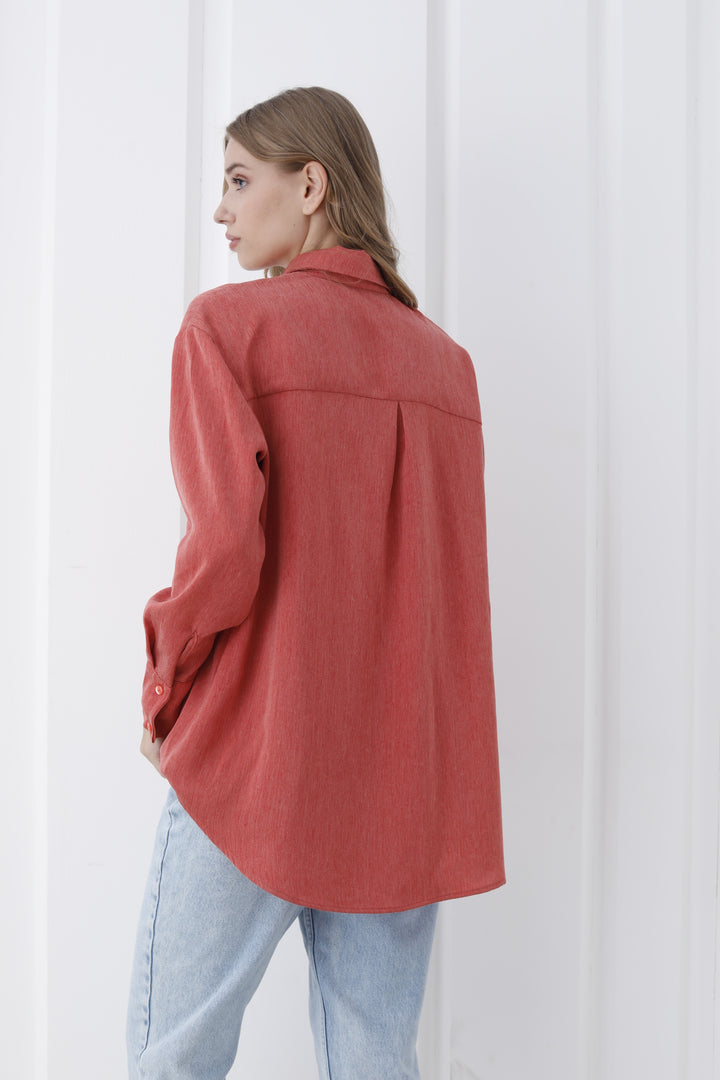 Women’s Tencel Oversized Shirt