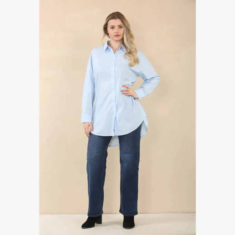 (2P.PACK) Pure Cotton Layering Shirt - jqwholesale.com