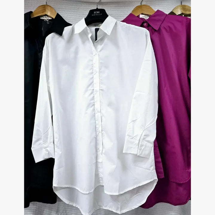 (2P.PACK) Pure Cotton Layering Shirt - jqwholesale.com