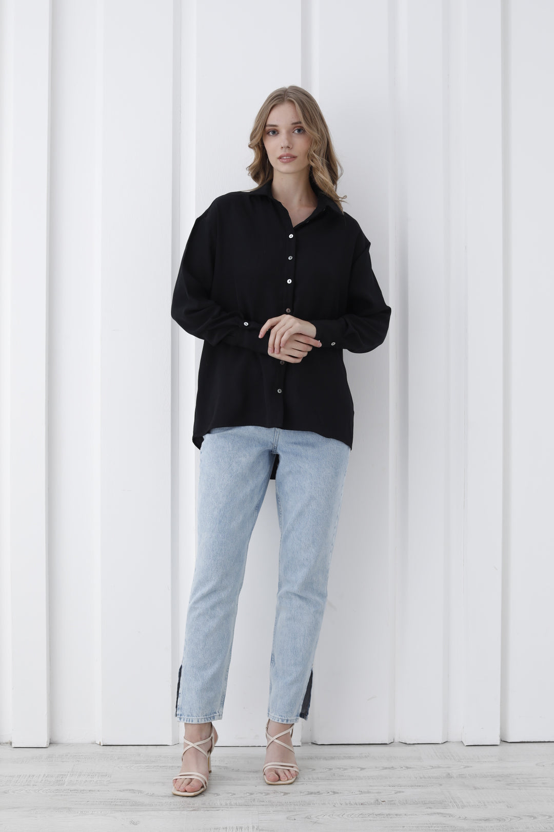 Women’s Tencel Oversized Shirt