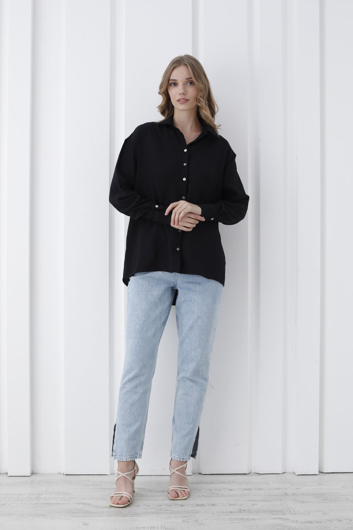 Women’s Tencel Oversized Shirt