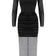 Diana Shimmery Mesh Midi Dress - Black