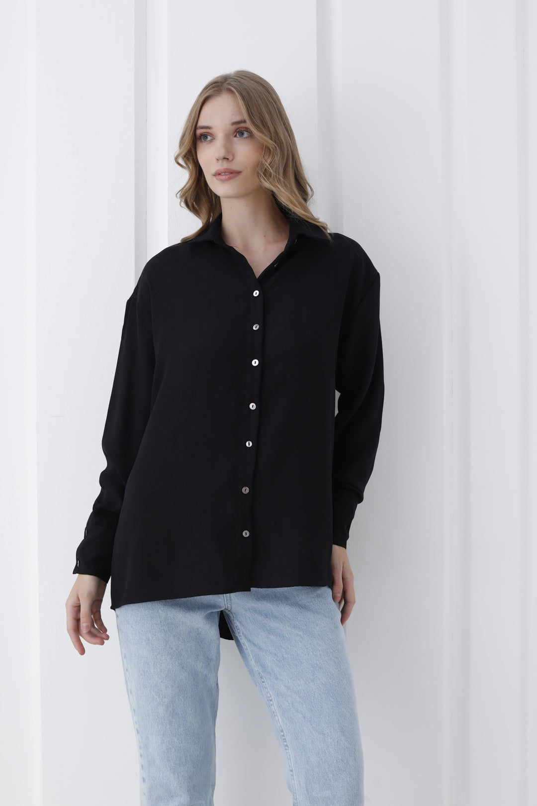Women’s Tencel Oversized Shirt