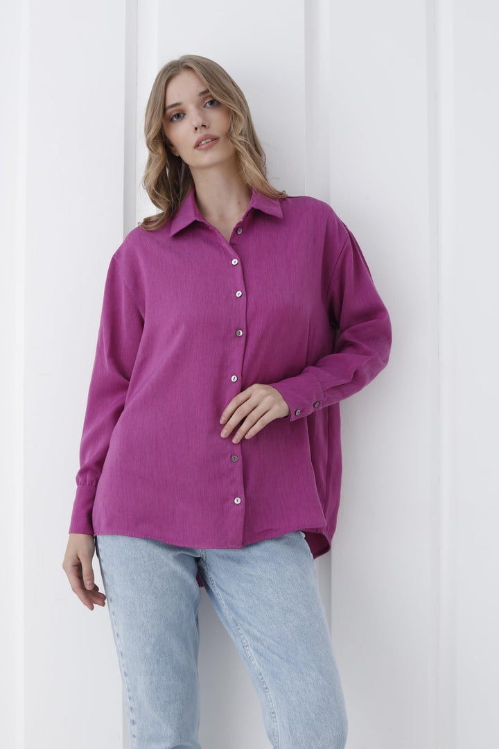 Women’s Tencel Oversized Shirt