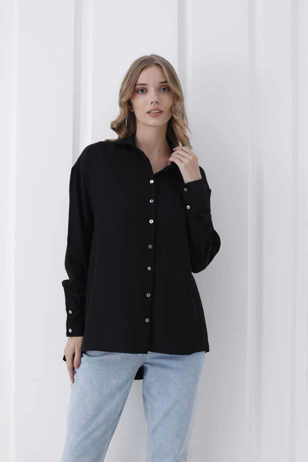 Women’s Tencel Oversized Shirt