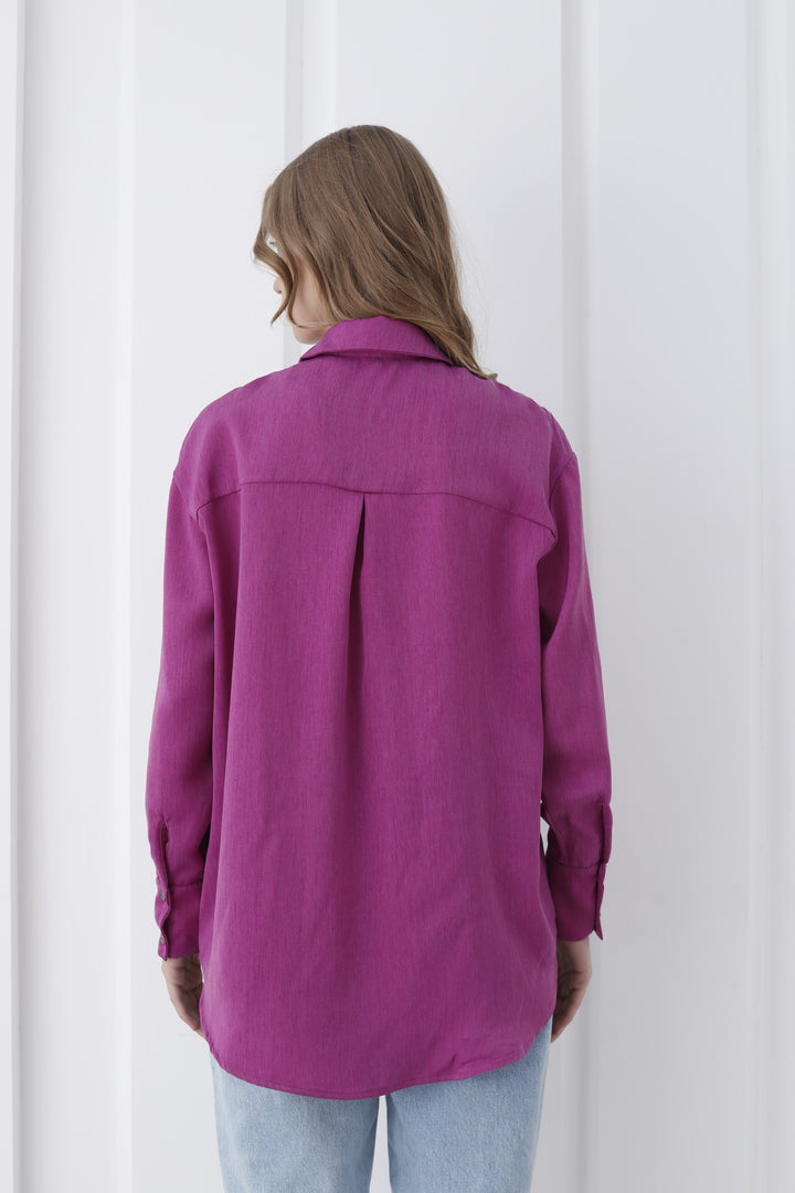Women’s Tencel Oversized Shirt