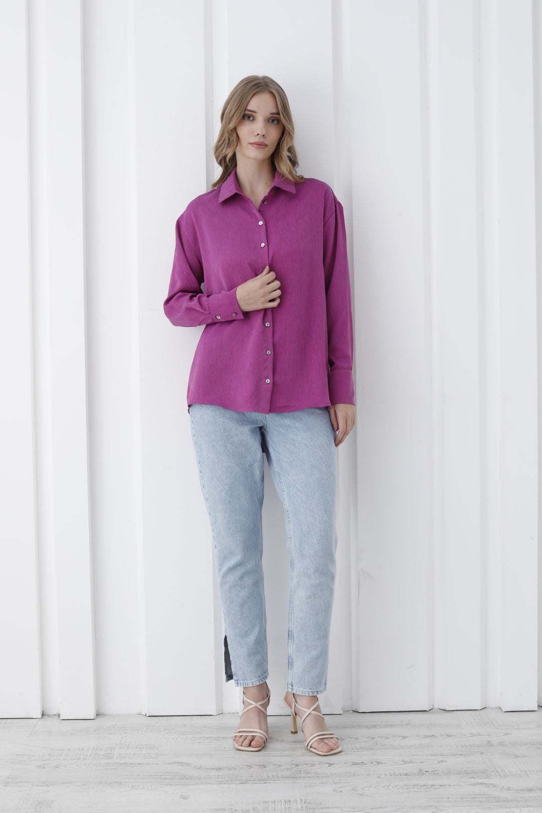 Women’s Tencel Oversized Shirt
