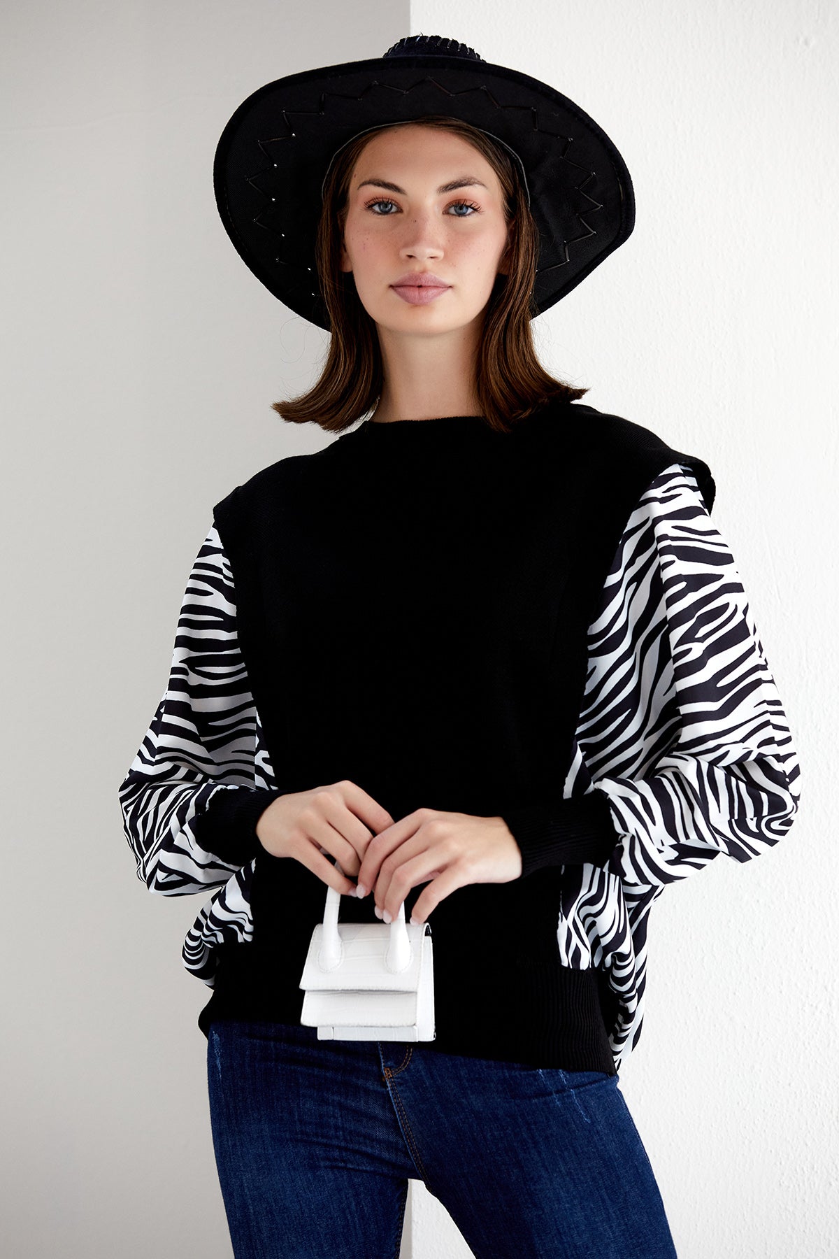 Wild Zebra Knit - Women's Wholesale Fashion