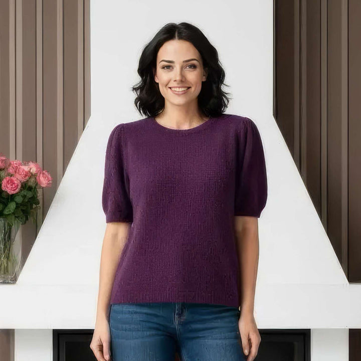 Alpaca baby angora knit jumper - jqwholesale.com