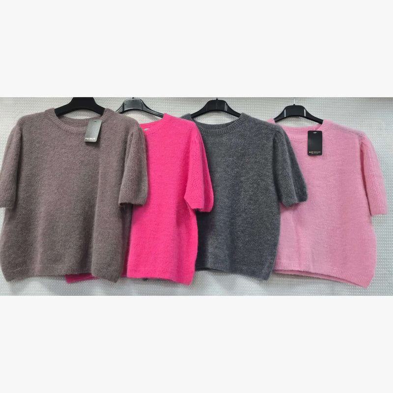 Alpaca baby angora knit jumper - jqwholesale.com