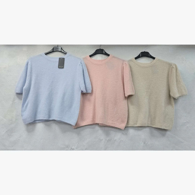 Alpaca baby angora knit jumper - jqwholesale.com