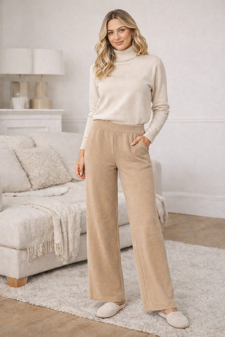 Luxe Loungewear Wide Leg Trousers (2p.pack)