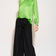 Wide Leg Trousers with Belt in Black