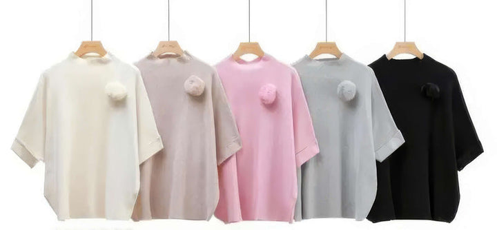 Turtle Neck Knit Jumper - jqwholesale.com