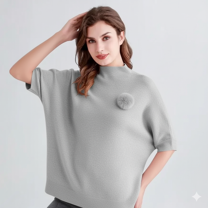 Turtle Neck Knit Jumper - jqwholesale.com