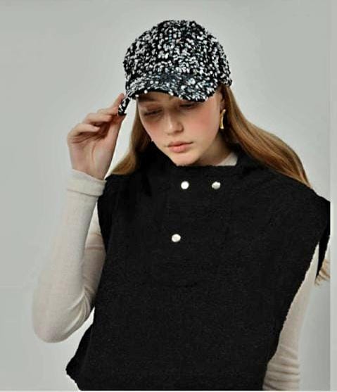 Sequined Baseball Cap Hat - jqwholesale.com