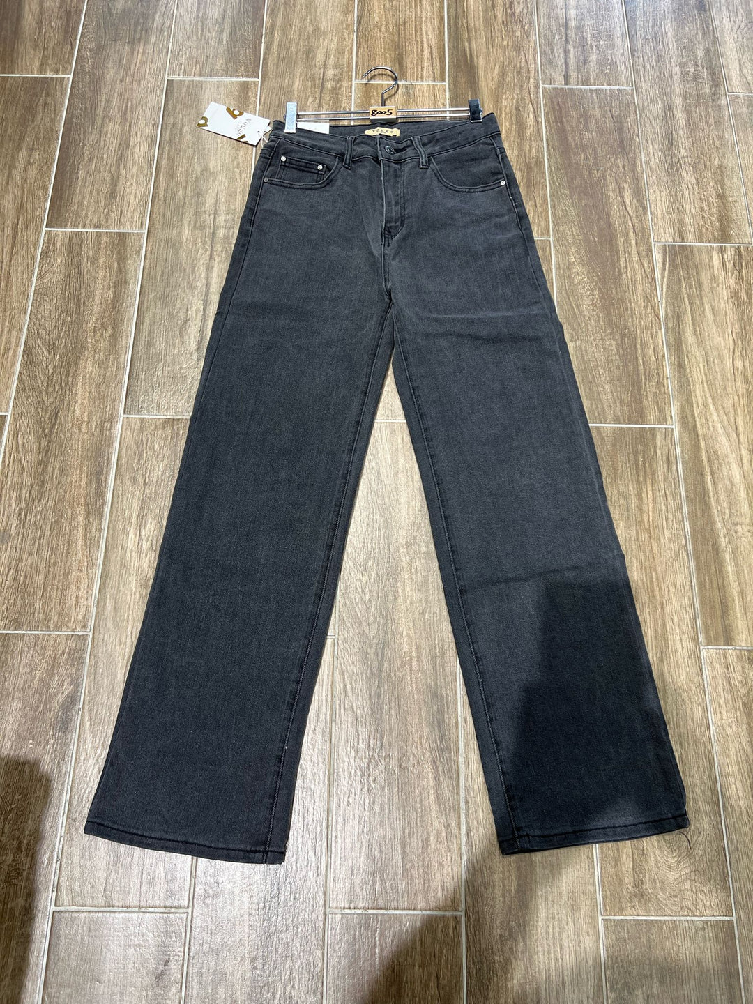 Dark Grey voggo wide leg jeans (5p.pack) - jqwholesale.com