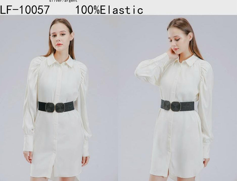 Metallic stretch Belt (3P.PACK) - jqwholesale.com