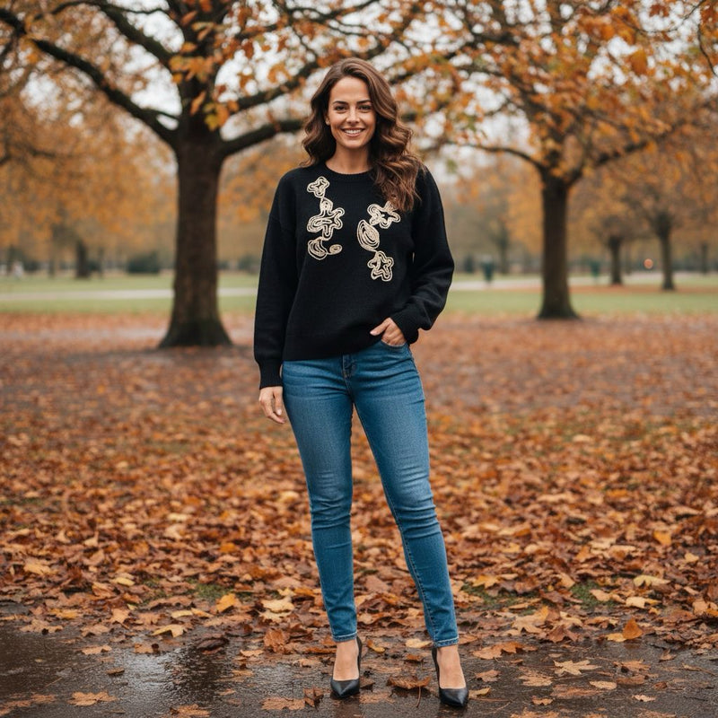 Cornelli Crew Neck Knit Jumper (2p.pack) - jqwholesale.com