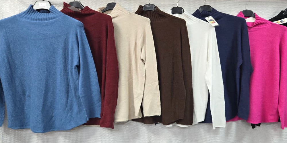 Ribbed Turtle Classic Knit - jqwholesale.com