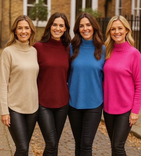 Ribbed Turtle Classic Knit - jqwholesale.com