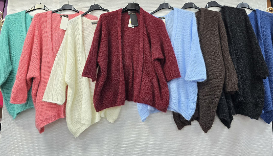 Soft Touch Boucle Cardigan - jqwholesale.com