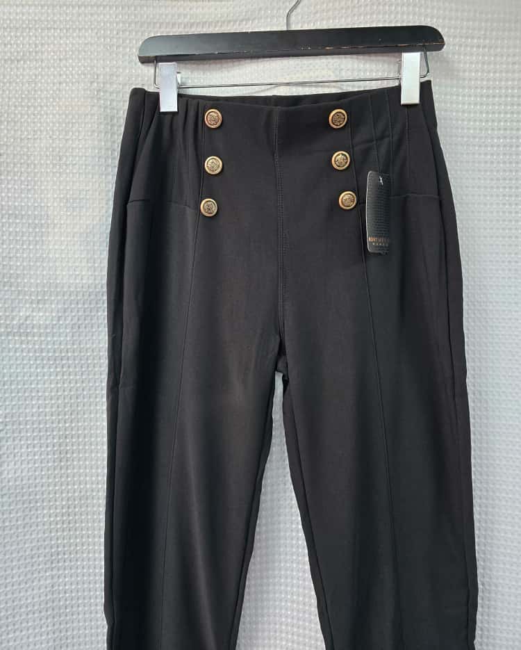 Gold Button Scuba Trousers (15P.PACK) - jqwholesale.com