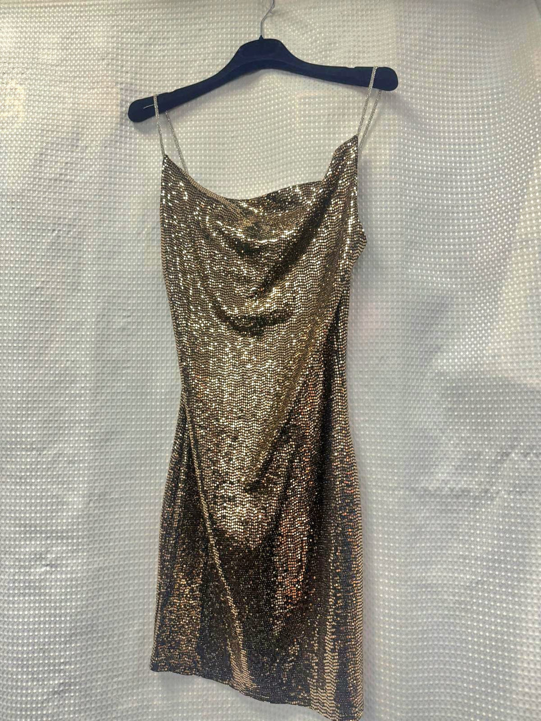 Gold Sequin Dress