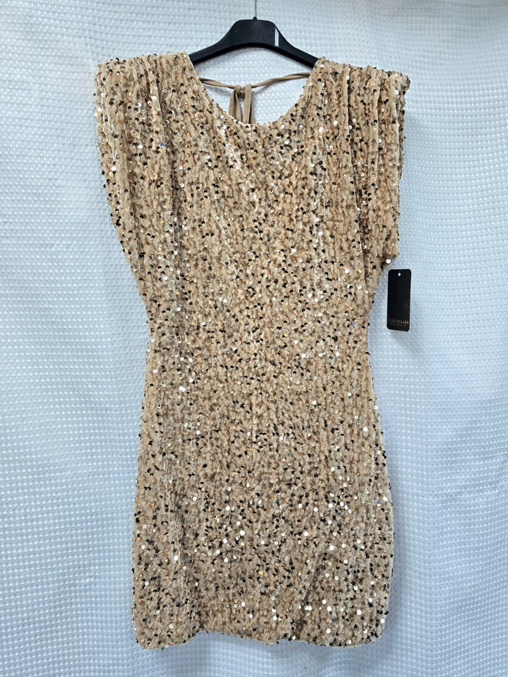 Anna Velvet Sequin Mini Dress