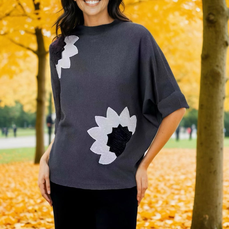 Sequin Lily Fine Batwing Knit (2p.pack) - jqwholesale.com