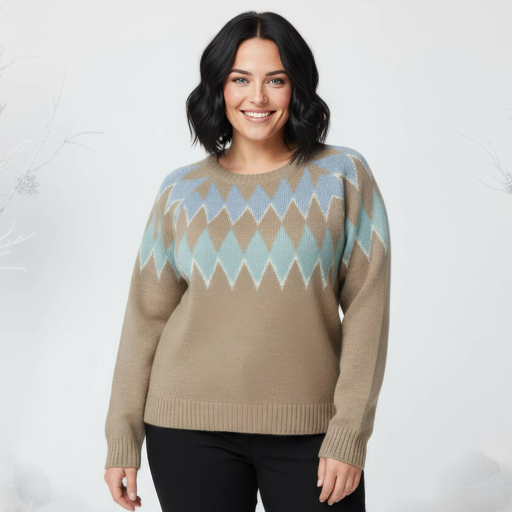 Sequin Ski Wool Blend Jumper (2p.pack) - jqwholesale.com