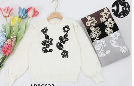 Cornelli Crew Neck Knit Jumper (2p.pack) - jqwholesale.com