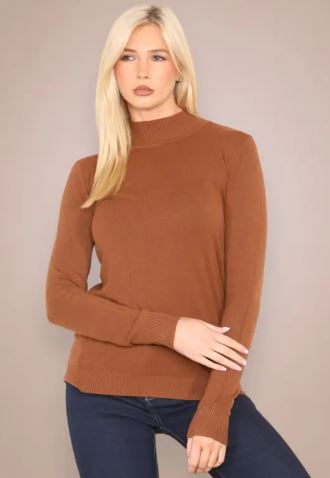 (2p. Pack) Classic Turtle Neck Knit Sweater - jqwholesale.com