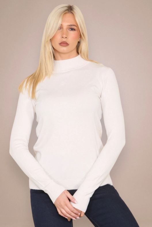 (2p. Pack) Classic Turtle Neck Knit Sweater - jqwholesale.com