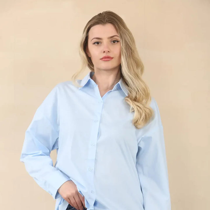 (2P.PACK) Pure Cotton Layering Shirt - jqwholesale.com