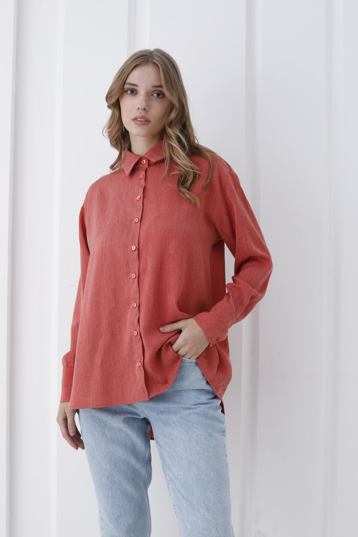 Women’s Tencel Oversized Shirt