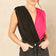 Black and Pink Sleeveless Top/Bodysuit